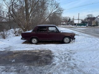 2007 Lada (ВАЗ) 2107, пурпурный, 120000 рублей, вид 3