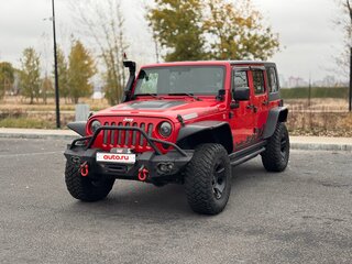 2008 Jeep Wrangler III (JK), красный, 2950000 рублей, вид 3