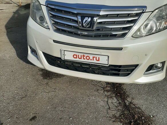 2012 Toyota Alphard II, белый, 2700000 рублей - вид 1