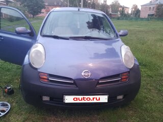 2003 Nissan Micra III (K12), серый, 330000 рублей, вид 1