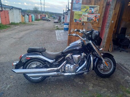 2008 Suzuki Boulevard C109R, чёрный, 750000 рублей, вид 1