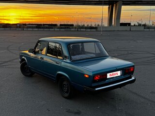 1988 Lada (ВАЗ) 2107, голубой, 190000 рублей, вид 3