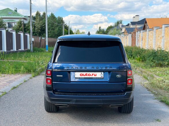 2020 Land Rover Range Rover IV Рестайлинг, синий, 9850000 рублей - вид 6