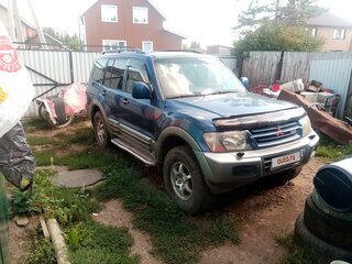 2001 Mitsubishi Pajero III, синий, 1350000 рублей, вид 1