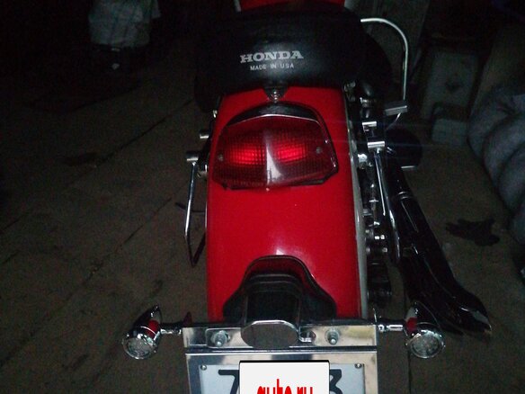 1995 Honda VT 1100, красный, 400000 рублей - вид 9