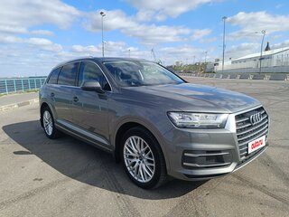 2016 Audi Q7 II (4M), серый, 4500000 рублей, вид 4