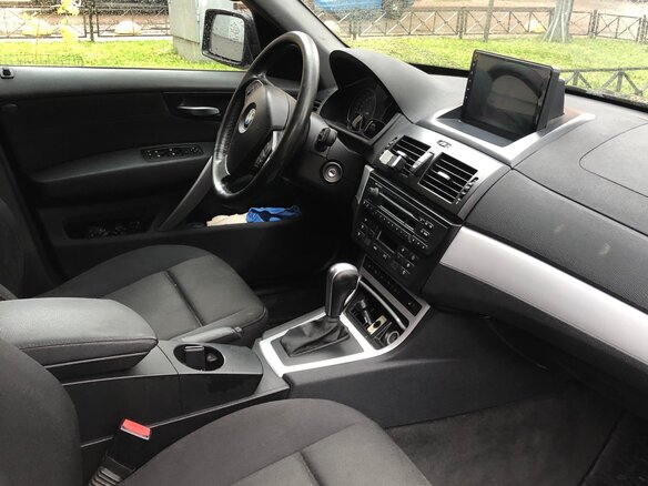 2007 BMW X3 25i I (E83) Рестайлинг, чёрный, 977000 рублей - вид 4