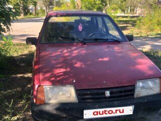 1995 Lada (ВАЗ) 21099, красный, 160000 рублей, вид 1