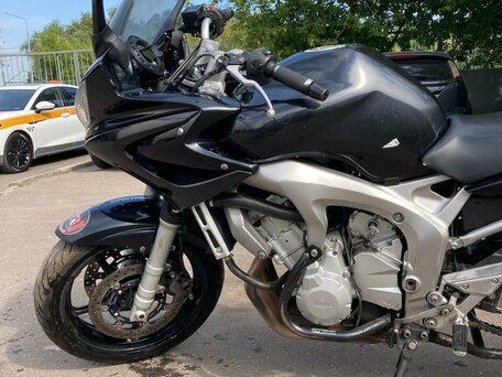 2007 Yamaha FZ6, чёрный, 340000 рублей, вид 1