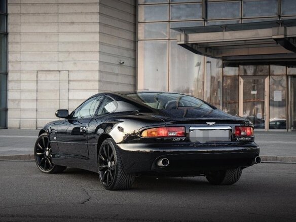 2003 Aston Martin DB7 Vantage I Рестайлинг, чёрный - вид 2