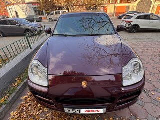 2005 Porsche Cayenne S I (955), красный, 1190000 рублей, вид 3