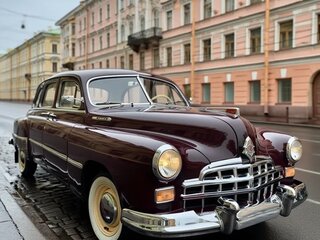 1952 ГАЗ 12 ЗИМ, красный, 8000000 рублей, вид 1