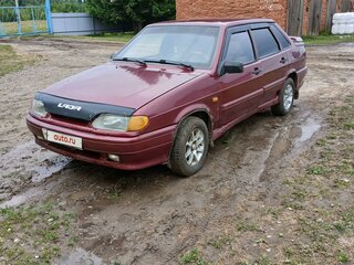 2004 Lada (ВАЗ) 2115, красный, 210000 рублей, вид 1