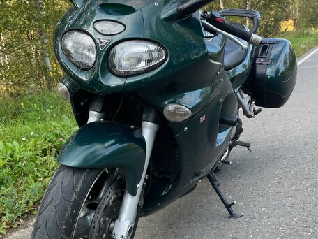 2002 Triumph Sprint ST, зелёный, 370000 рублей, вид 2