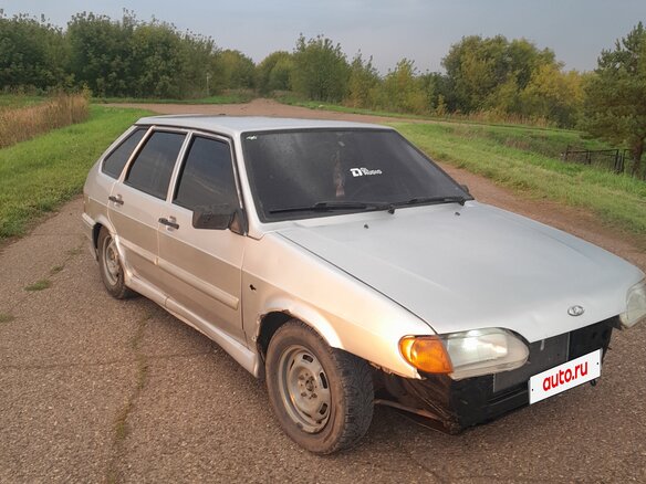 2009 Lada (ВАЗ) 2114, серебристый, 135000 рублей - вид 1