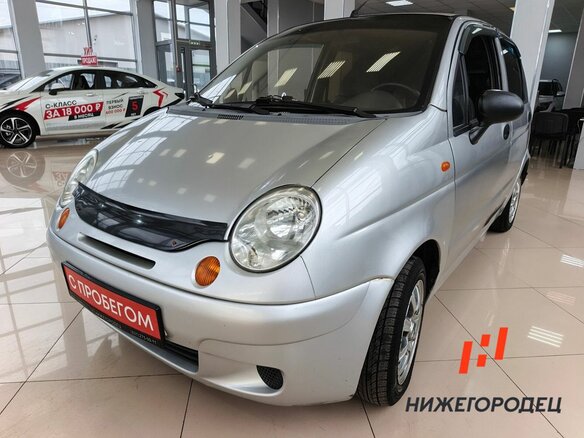2010 Daewoo Matiz I Рестайлинг, серебристый