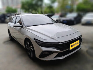 2023 Hyundai Elantra VII (CN7) Рестайлинг, белый, 1500007 рублей, вид 3