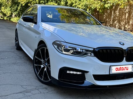 2017 BMW 5 серии 520d xDrive VII (G30/G31/G38), белый, 3490000 рублей, вид 1
