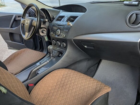 2012 Mazda 3 II (BL) Рестайлинг, серый, 899000 рублей - вид 6
