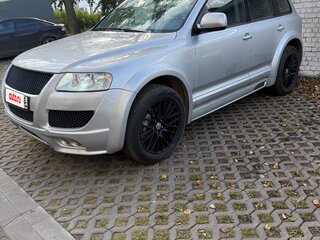 2003 Volkswagen Touareg I, серебристый, 749000 рублей, вид 2
