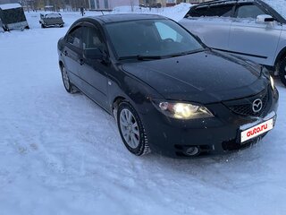 2007 Mazda 3 I (BK) Рестайлинг, чёрный, 490000 рублей, вид 3