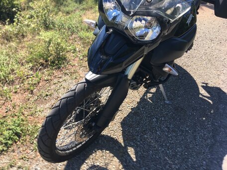 2012 Triumph Tiger 800, чёрный, 699000 рублей, вид 4