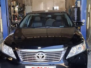 2012 Toyota Camry VII (XV50), чёрный, 1800000 рублей, вид 1