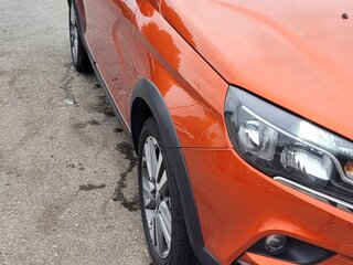 2019 Lada (ВАЗ) Vesta SW Cross I, оранжевый, 1090000 рублей, вид 2