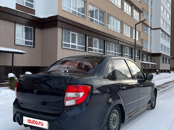 2012 Lada (ВАЗ) Granta I, серый, 510000 рублей - вид 15