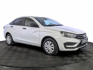 2024 Lada (ВАЗ) Vesta I Рестайлинг (NG), белый, 1265000 рублей, вид 3