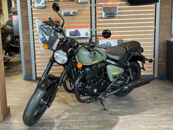 2026 Royal Enfield Shotgun, зелёный, 732000 рублей - вид 12