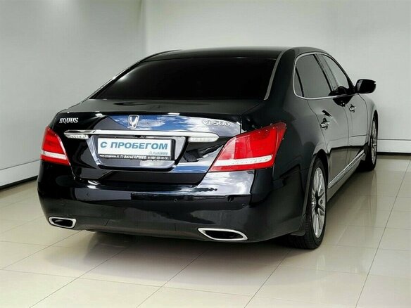 2014 Hyundai Equus II Рестайлинг, чёрный - вид 6