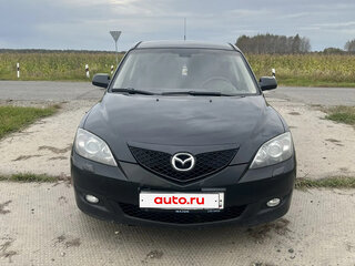 2008 Mazda 3 I (BK) Рестайлинг, чёрный, 400000 рублей, вид 2