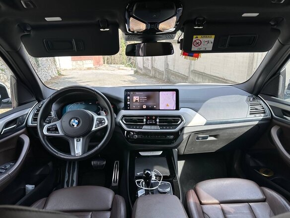 2021 BMW X3 30d xDrive III (G01) Рестайлинг, белый, 6000009 рублей - вид 4