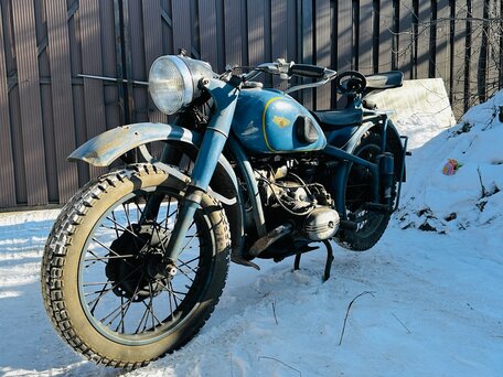 1963 Урал M-72, синий, 600000 рублей, вид 5