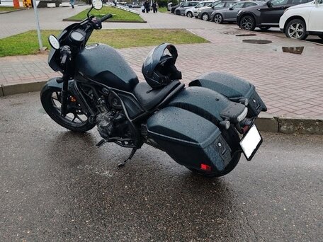 2023 Honda CMX 1100 Rebel, зелёный, 1099000 рублей, вид 3