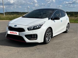 2015 Kia Ceed GT I Рестайлинг, белый, 1450000 рублей, вид 1