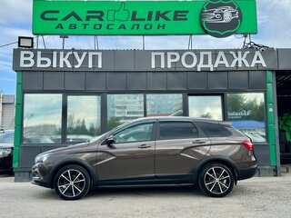 2018 Lada (ВАЗ) Vesta SW Cross I, коричневый, 1049000 рублей, вид 3