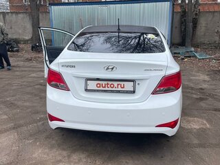 2014 Hyundai Solaris I Рестайлинг, белый, 955000 рублей, вид 2