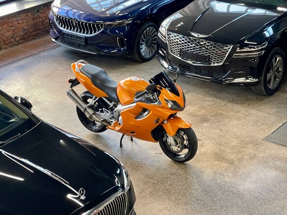 2001 Honda CBR 600F, оранжевый, 400000 рублей - вид 12