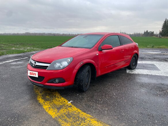2008 Opel Astra GTC H Рестайлинг, красный, 375000 рублей - вид 4