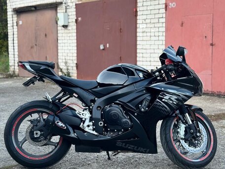 2011 Suzuki GSX-R 600, чёрный, 950000 рублей, вид 5