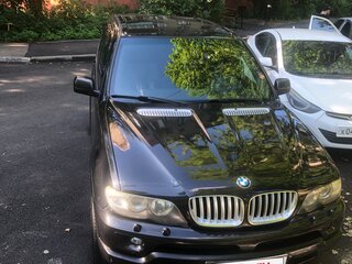 2004 BMW X5 3.0d I (E53) Рестайлинг, чёрный, 1350000 рублей, вид 2