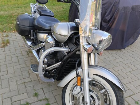 2007 Yamaha XVS1300, серебристый, 600000 рублей, вид 3