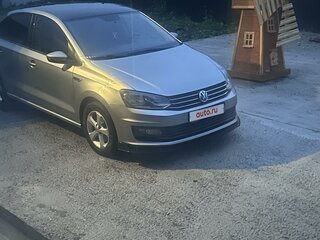 2019 Volkswagen Polo V Рестайлинг, серебристый, 1480000 рублей, вид 5