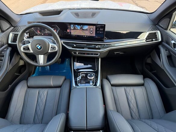 2025 BMW X5 40d IV (G05/G18) Рестайлинг, белый, 17000000 рублей - вид 8