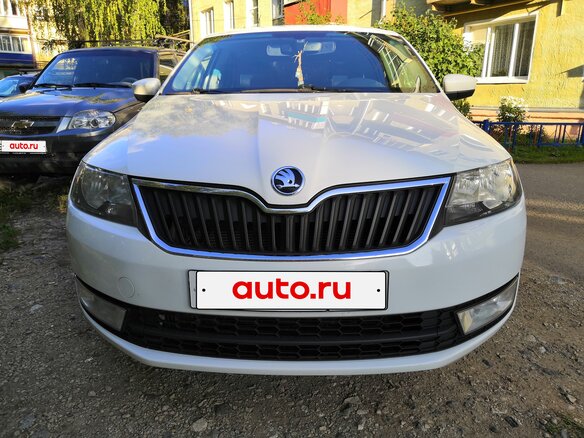 2016 Skoda Rapid I, белый, 849000 рублей