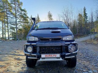 1998 Mitsubishi Delica IV, синий, 880000 рублей, вид 1