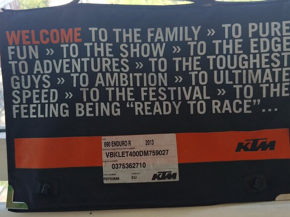2013 KTM 690 Enduro, оранжевый - вид 12