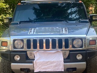 2008 Hummer H2 I Рестайлинг, зелёный, 3750000 рублей, вид 3